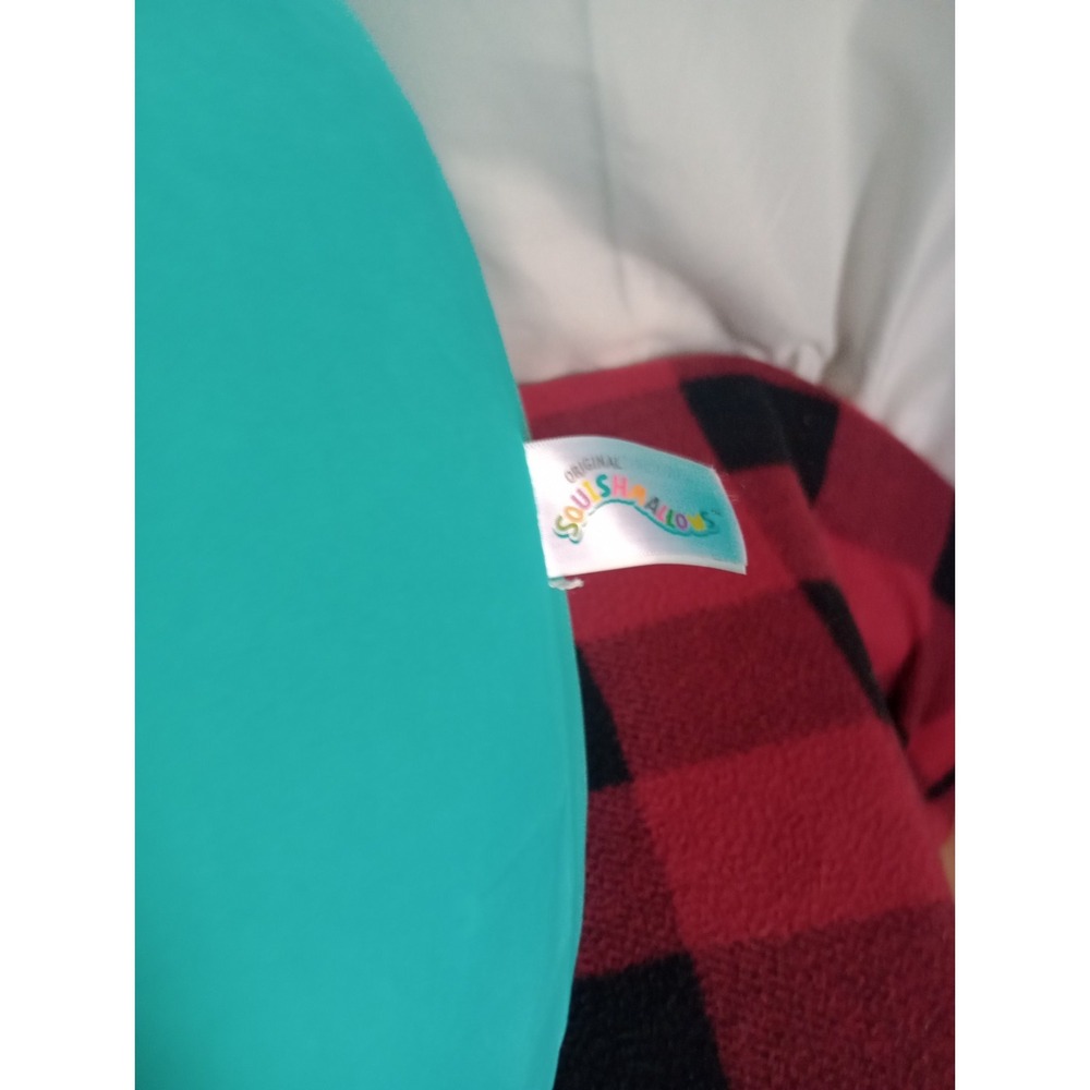 Squishmallows Jumbo Hydrangea the Teal Monarch Butterfly - Picture 3 of 3